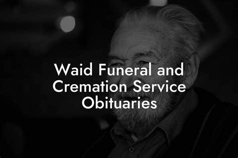 waid funeral and cremation service obituaries|waid funeral home obituaries meadville.